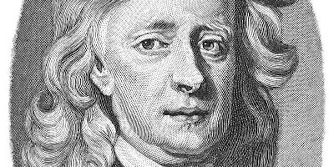 Sir Isaac Newton birthday on January 4, 1643